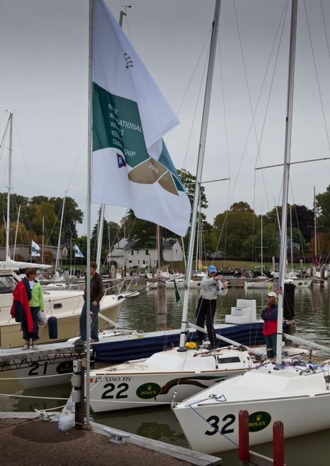 J22s returned to the RYC marina - Rolex International Women’s Keelboat Championship ©  Rolex / Dan Nerney